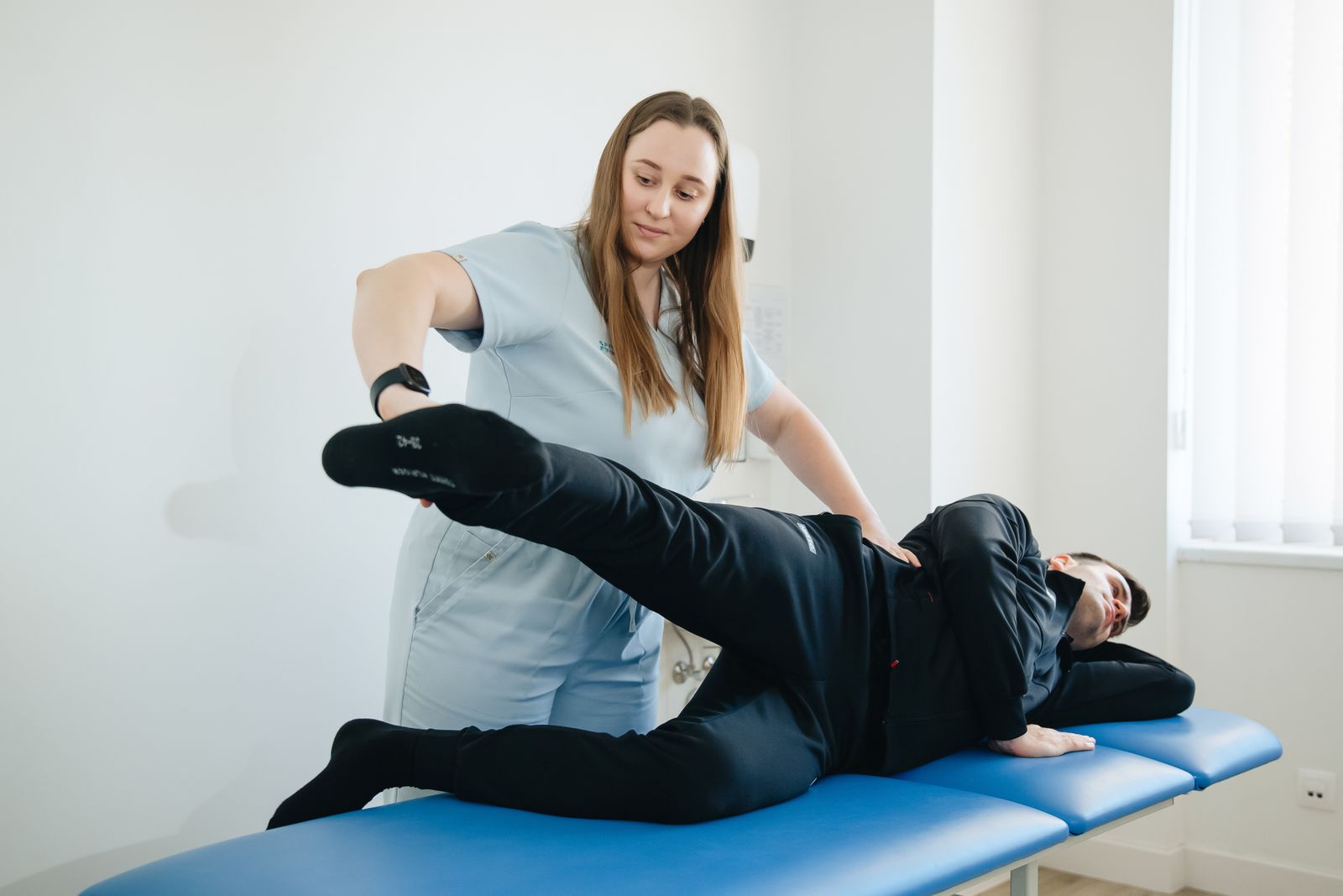 Hands-on physiotherapy treatment